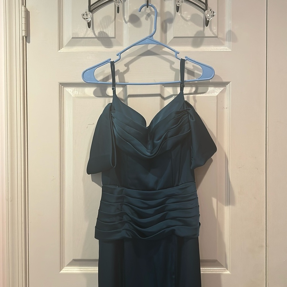 Size 4 Green bridesmaids dress from AWbridal.com